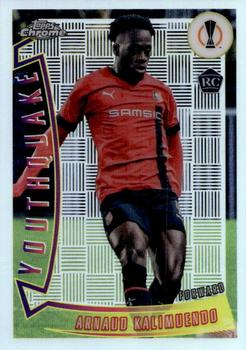 2022-23 Topps Chrome UEFA Club Competitions - Youthquake #YQ-42 Arnaud Kalimuendo Front