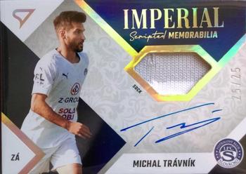 2022-23 SportZoo Fortuna:Liga - Imperial Scripted Memorabilia #IM-MT Michal Travnik Front