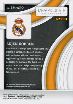 2022-23 Panini Immaculate Collection - Boot Memorabilia Gold #BM-ARO Arjen Robben Back