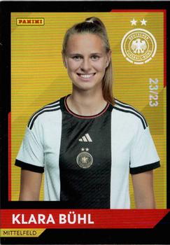 2023 Panini DFB Women - Gold #NNO Klara Bühl Front