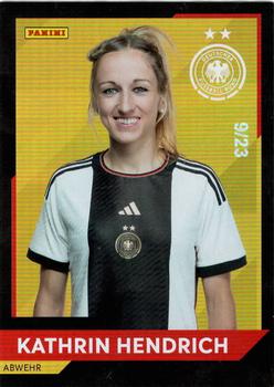 2023 Panini DFB Women - Gold #NNO Kathrin Hendrich Front