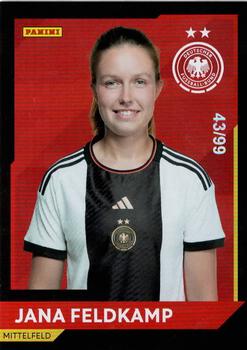 2023 Panini DFB Women - Red #NNO Jana Feldkamp Front