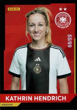 2023 Panini DFB Women - Red #NNO Kathrin Hendrich Front