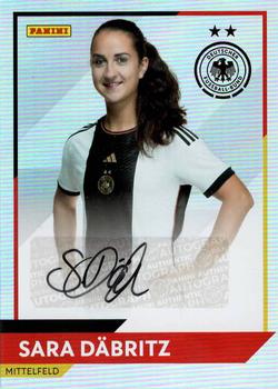 2023 Panini DFB Women - Autograph #NNO Sara Däbritz Front