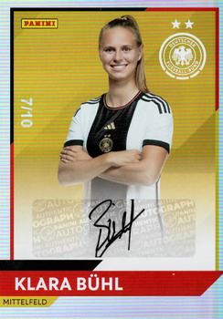 2023 Panini DFB Women - Autograph Gold #NNO Klara Bühl Front
