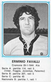 1978-79 Panini Calciatori #390 Erminio Favalli Front