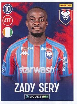 2022-23 Panini FOOT 2023 Ligue 2 BKT #75 Caleb Zady Sery Front