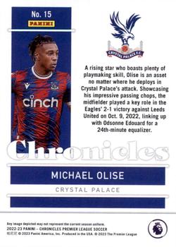 2022-23 Panini Chronicles - Chronicles Premier League #15 Michael Olise Back