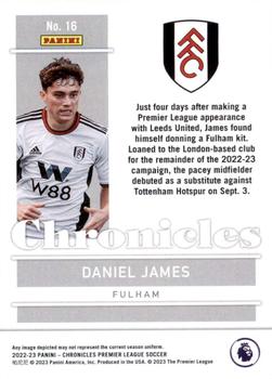 2022-23 Panini Chronicles - Chronicles Premier League #16 Daniel James Back