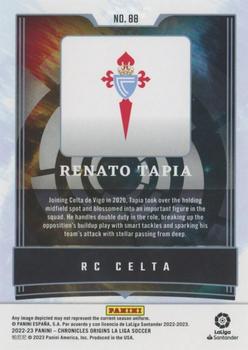 2022-23 Panini Chronicles - Origins La Liga Blue #88 Renato Tapia Back