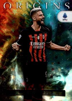 2022-23 Panini Chronicles - Origins Serie A Purple Astro #77 Olivier Giroud Front