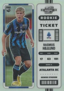 2022-23 Panini Chronicles - Contenders Optic Rookie Ticket Serie A Silver #291 Rasmus Hojlund Front