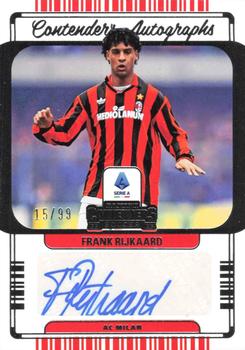 2022-23 Panini Chronicles - Contenders Autographs Serie A Silver #CA-FRJ Frank Rijkaard Front