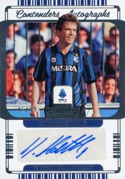 2022-23 Panini Chronicles - Contenders Autographs Serie A Silver #CA-LM Lothar Matthaus Front