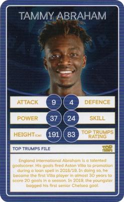 2019 Top Trumps Chelsea #NNO Tammy Abraham Front