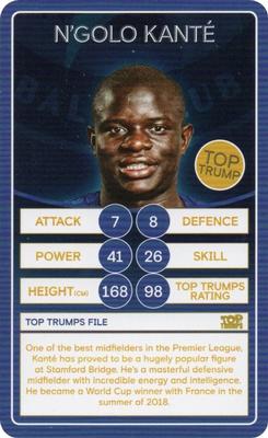 2019 Top Trumps Chelsea #NNO N'Golo Kante Front