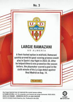 2022-23 Donruss Elite LaLiga Santander #3 Largie Ramazani Back