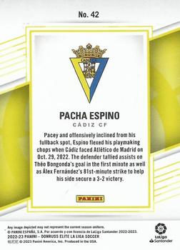 2022-23 Donruss Elite LaLiga Santander #42 Pacha Espino Back