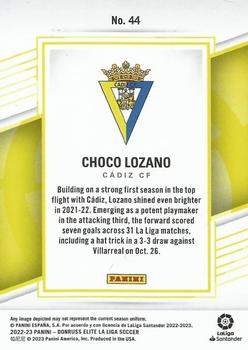 2022-23 Donruss Elite LaLiga Santander #44 Choco Lozano Back