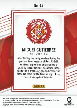 2022-23 Donruss Elite LaLiga Santander #83 Miguel Gutierrez Back
