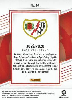 2022-23 Donruss Elite LaLiga Santander #94 Jose Pozo Back