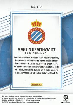 2022-23 Donruss Elite LaLiga Santander #117 Martin Braithwaite Back