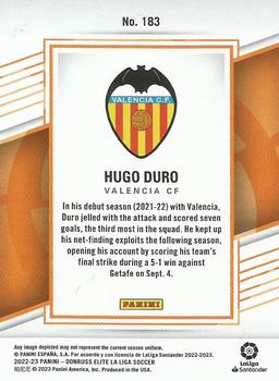 2022-23 Donruss Elite LaLiga Santander #183 Hugo Duro Back
