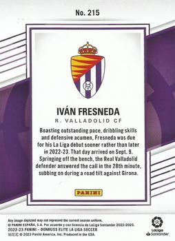 2022-23 Donruss Elite LaLiga Santander #215 Ivan Fresneda Back