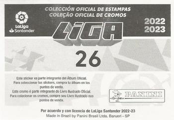 2022-23 Panini LaLiga Santander Stickers (Brasil) #26 Daniel Vivian Back