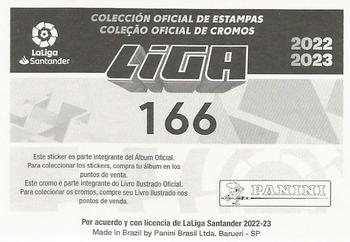 2022-23 Panini LaLiga Santander Stickers (Brasil) #166 Sergi Gómez Back
