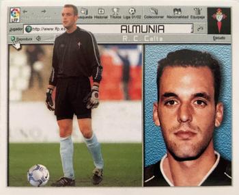2001-02 Liga 2001-2002 Colecciones Este #NNO Almunia Front