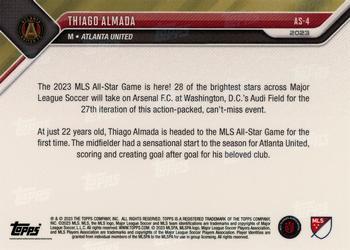 2023 Topps Now MLS All-Star Game - Red #AS-4 Thiago Almada Back