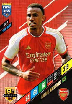 2024 Panini Adrenalyn XL FIFA 365 #ARS2 Gabriel Magalhães Front