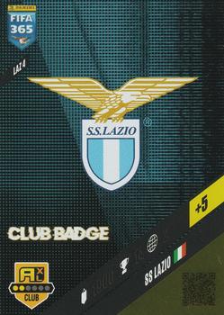 2024 Panini Adrenalyn XL FIFA 365 #LAZ4 Club Badge Front
