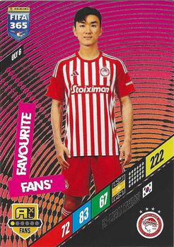 2024 Panini Adrenalyn XL FIFA 365 #OLY6 In-beom Hwang Front