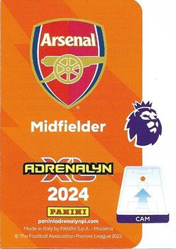 2024 Panini Adrenalyn XL Premier League #37 Martin Ødegaard Back