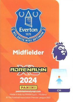 2024 Panini Adrenalyn XL Premier League #445 Idrissa Gueye Back