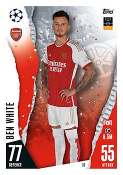 2023-24 Topps Match Attax UEFA Club Competitions #30 Ben White Front