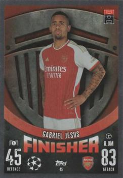 2023-24 Topps Match Attax UEFA Club Competitions #45 Gabriel Jesus Front