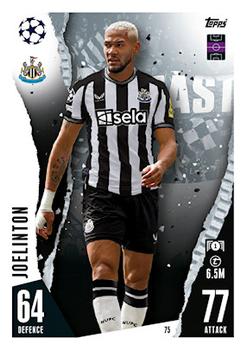 2023-24 Topps Match Attax UEFA Club Competitions #75 Joelinton Front