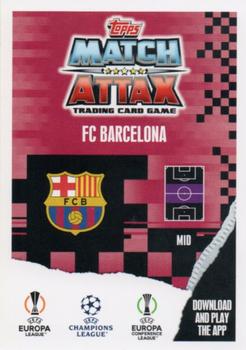 2023-24 Topps Match Attax UEFA Club Competitions #129 Gavi Back