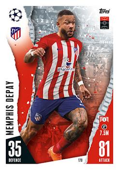 2023-24 Topps Match Attax UEFA Club Competitions #170 Memphis Depay Front