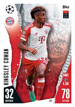 2023-24 Topps Match Attax UEFA Club Competitions #201 Kingsley Coman Front