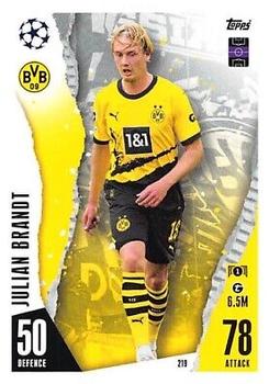 2023-24 Topps Match Attax UEFA Club Competitions #219 Julian Brandt Front