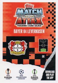 2023-24 Topps Match Attax UEFA Club Competitions #236 Lukas Hradecky Back