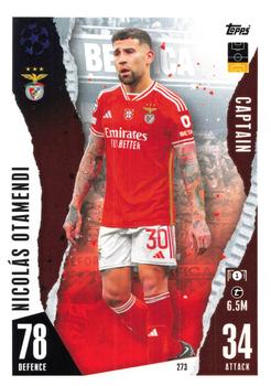 2023-24 Topps Match Attax UEFA Club Competitions #273 Nicolás Otamendi Front