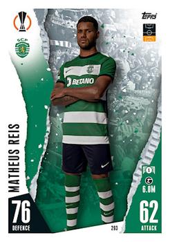 2023-24 Topps Match Attax UEFA Club Competitions #293 Matheus Reis Front