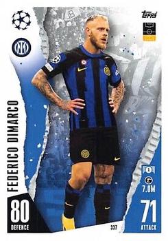 2023-24 Topps Match Attax UEFA Club Competitions #337 Federico DiMarco Front