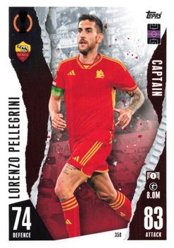 2023-24 Topps Match Attax UEFA Club Competitions #358 Lorenzo Pellegrini Front