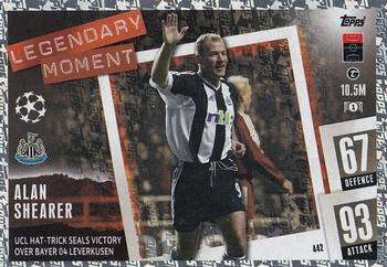 2023-24 Topps Match Attax UEFA Club Competitions #442 Alan Shearer Front